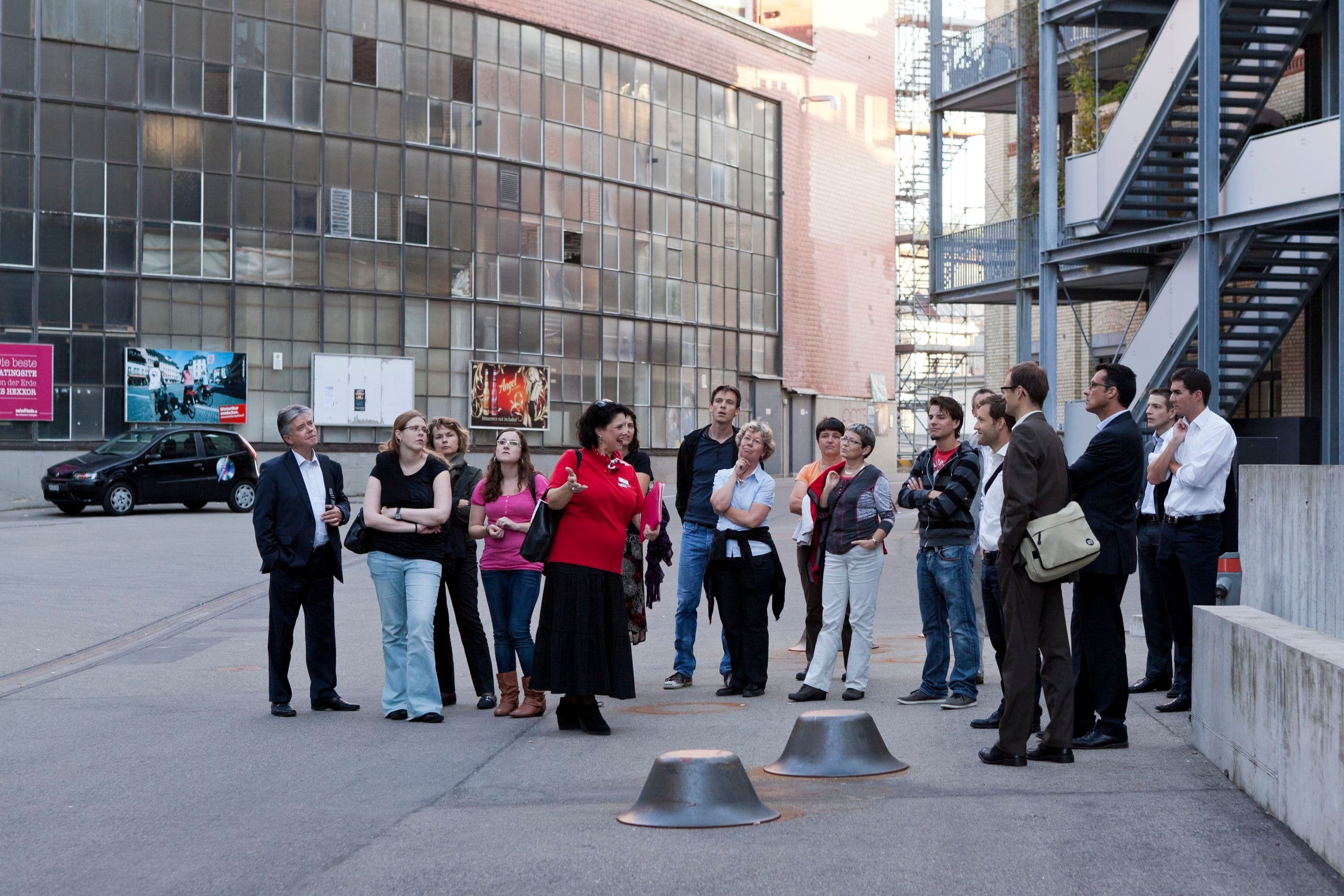 Sulzerareal city tour Winterthur