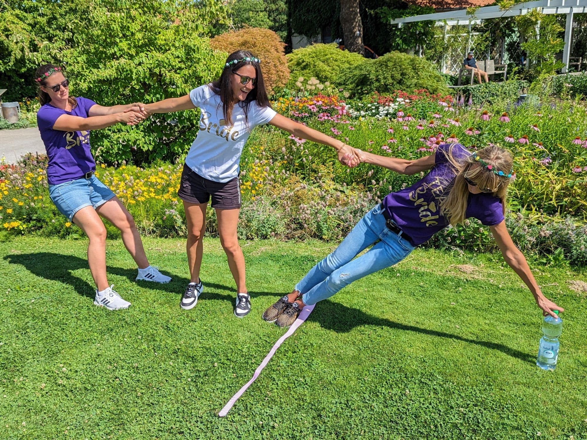 "Beat the bride" in St. Moritz: action-packed hen party