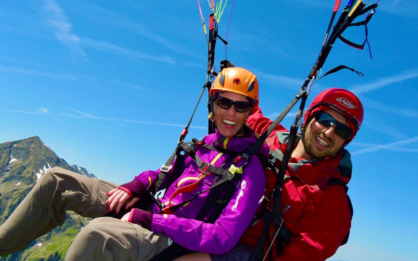 Beatenberg paragliding in tandem from Interlaken