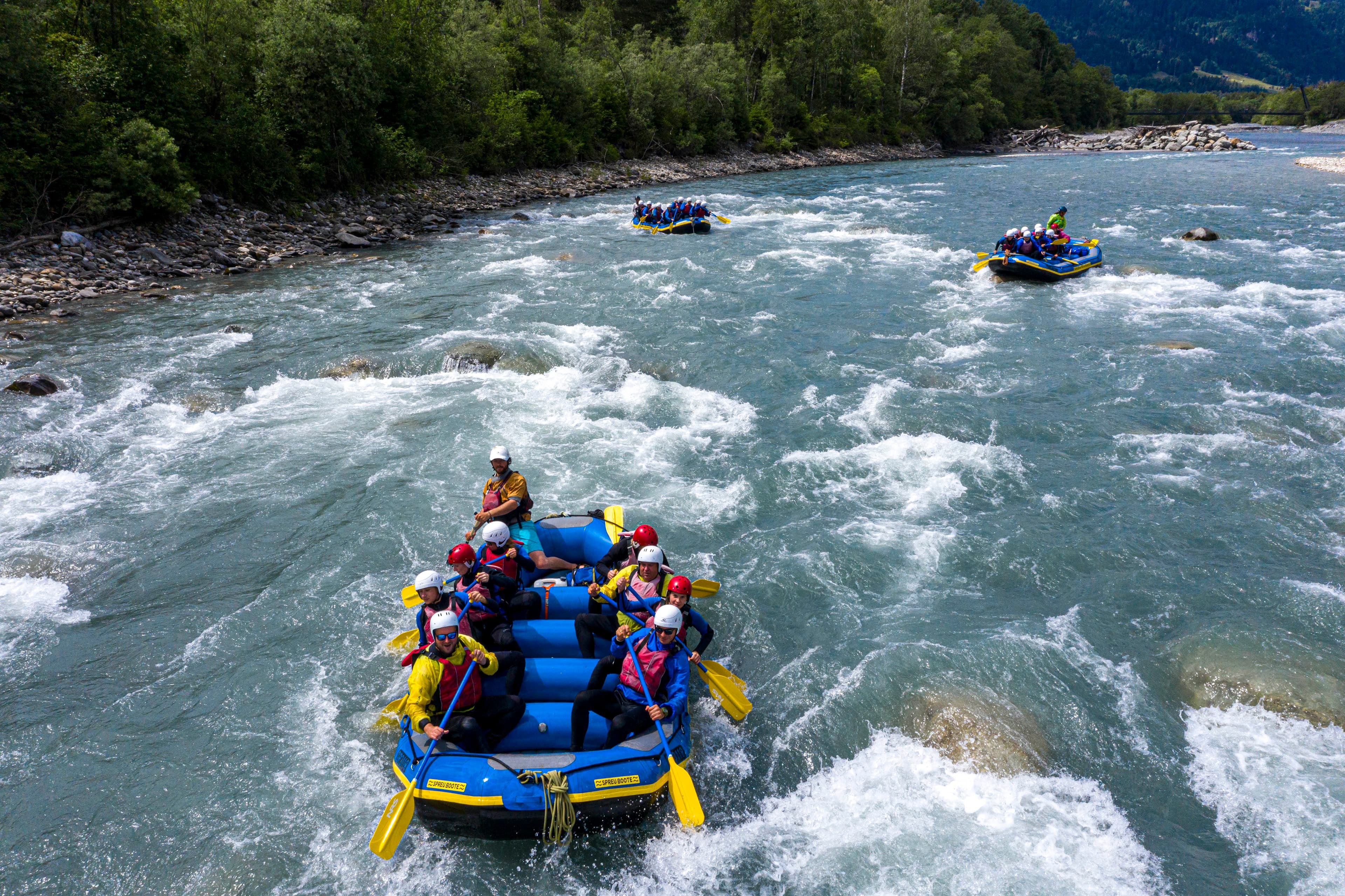 Rafting Tour Vorderrhein with Barbecue 2