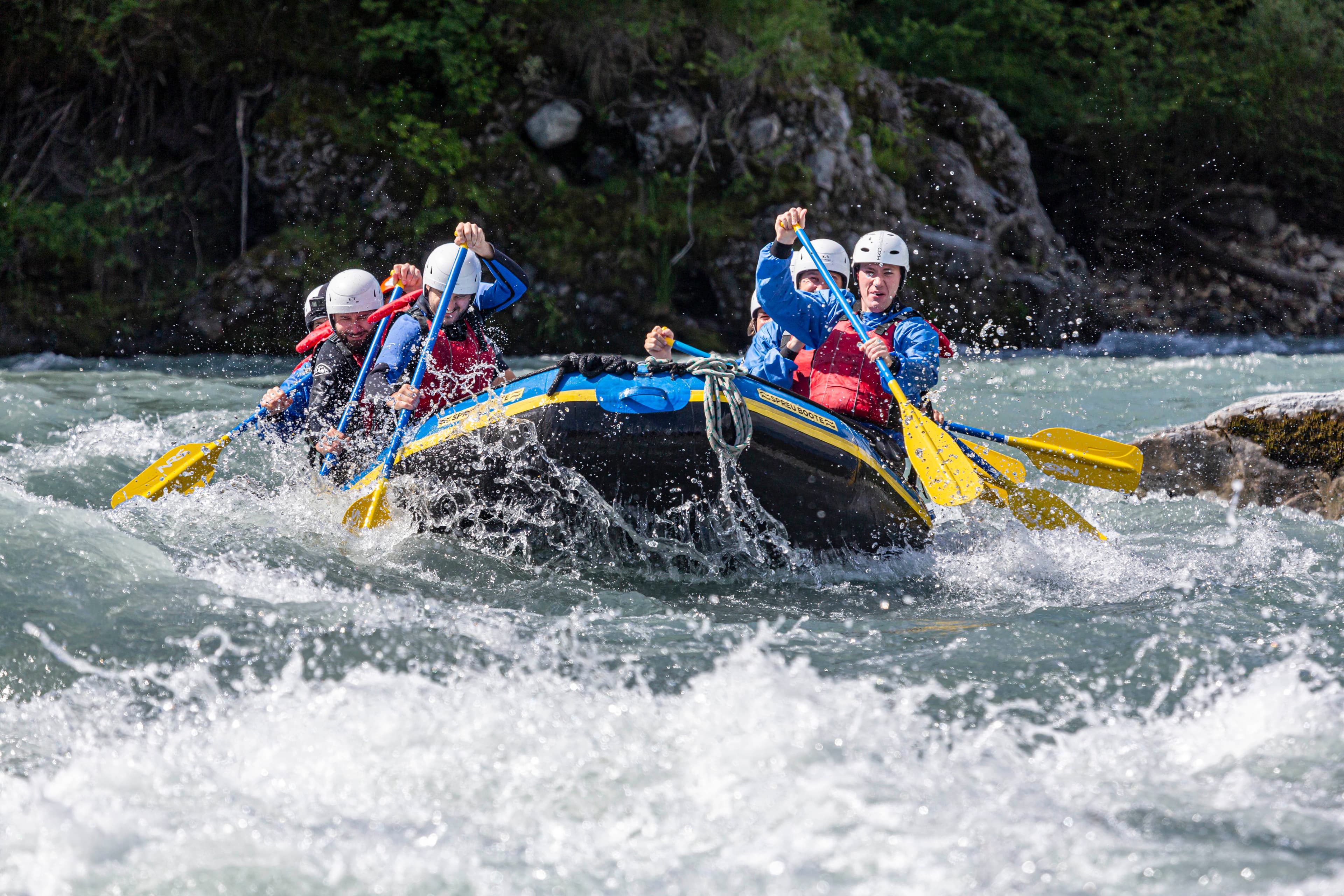 Rafting Tour Vorderrhein with Barbecue 3