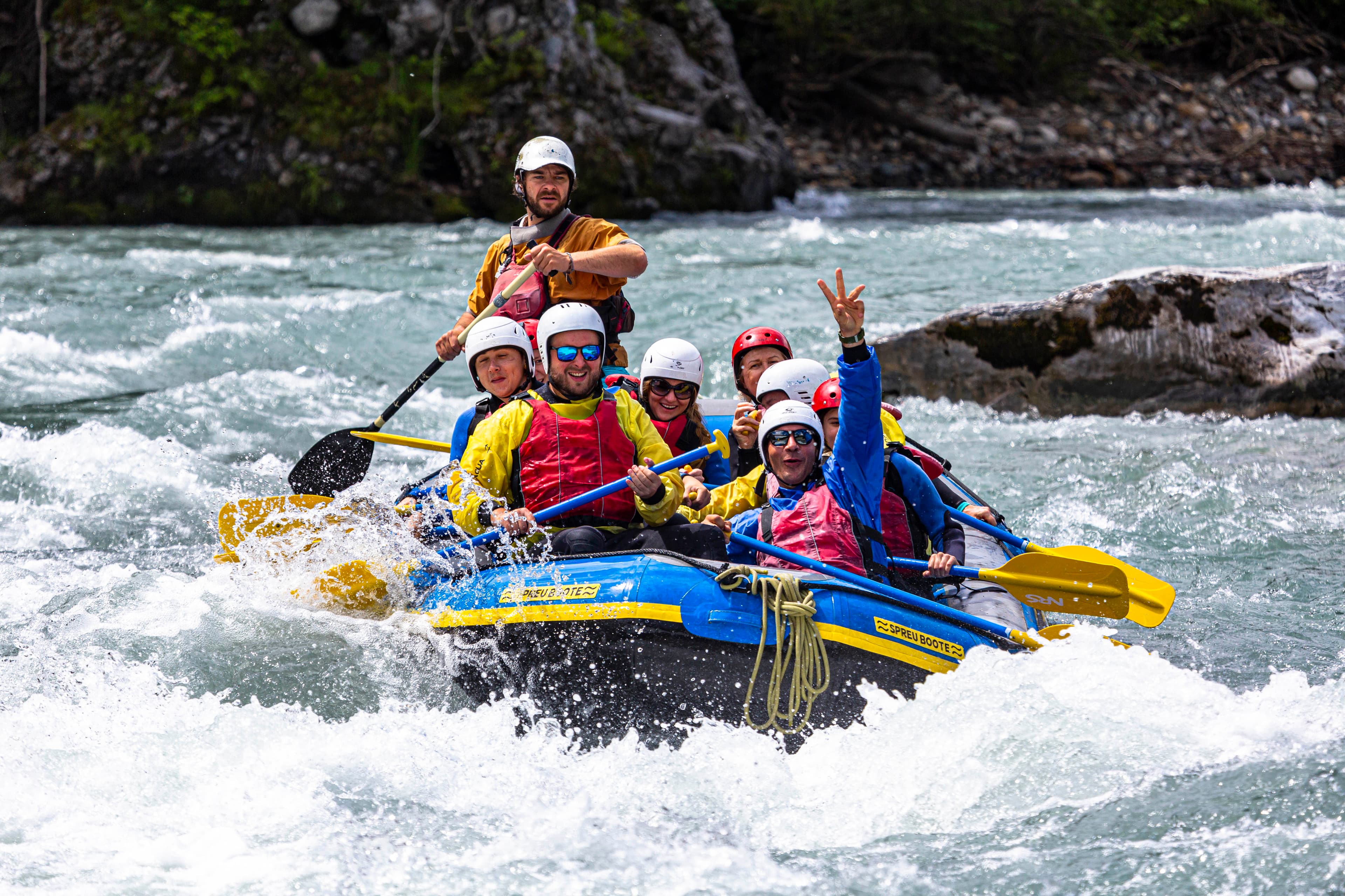 Rafting Tour Vorderrhein with Barbecue 4