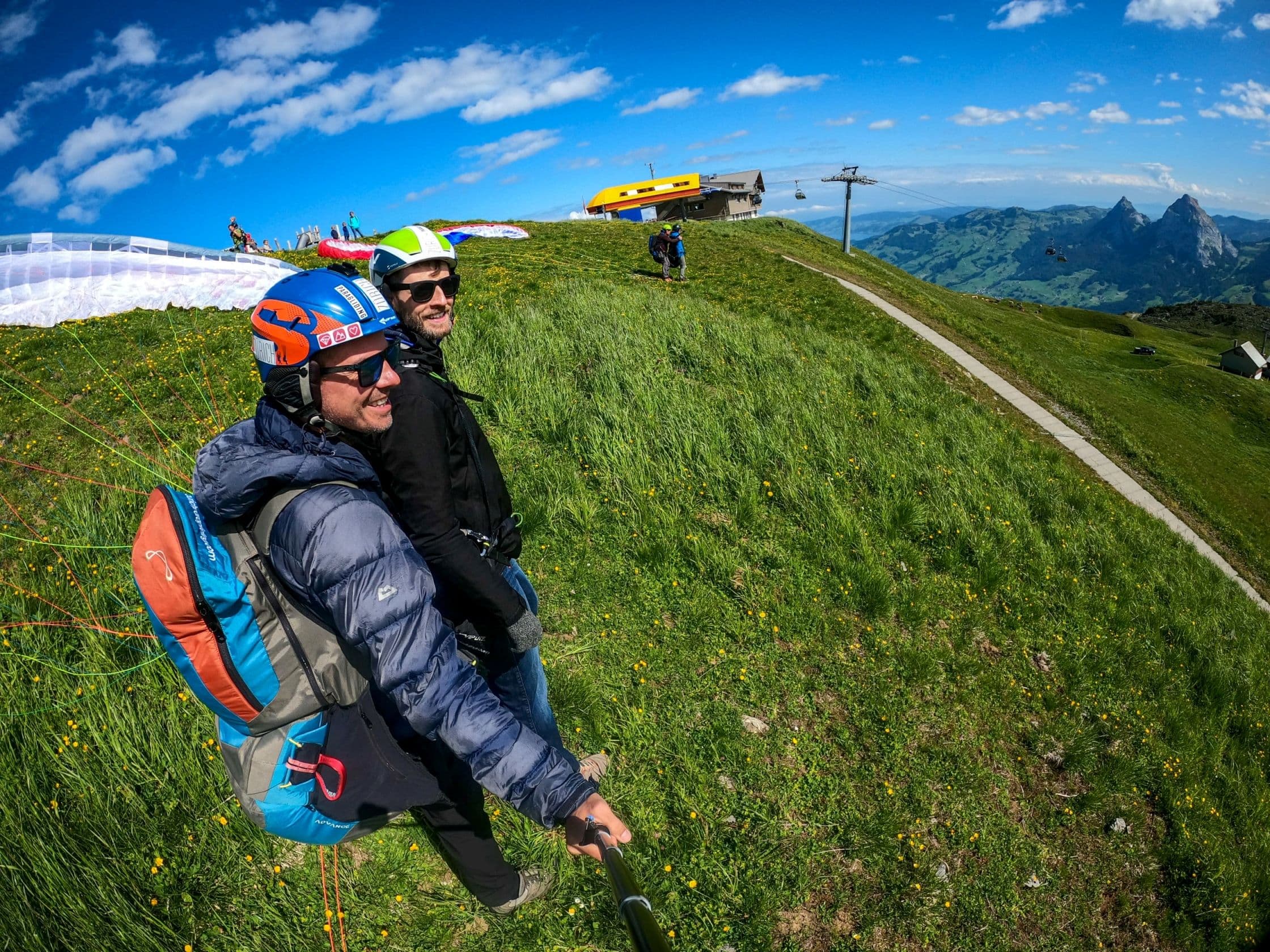 Fronalpstock paragliding tandem