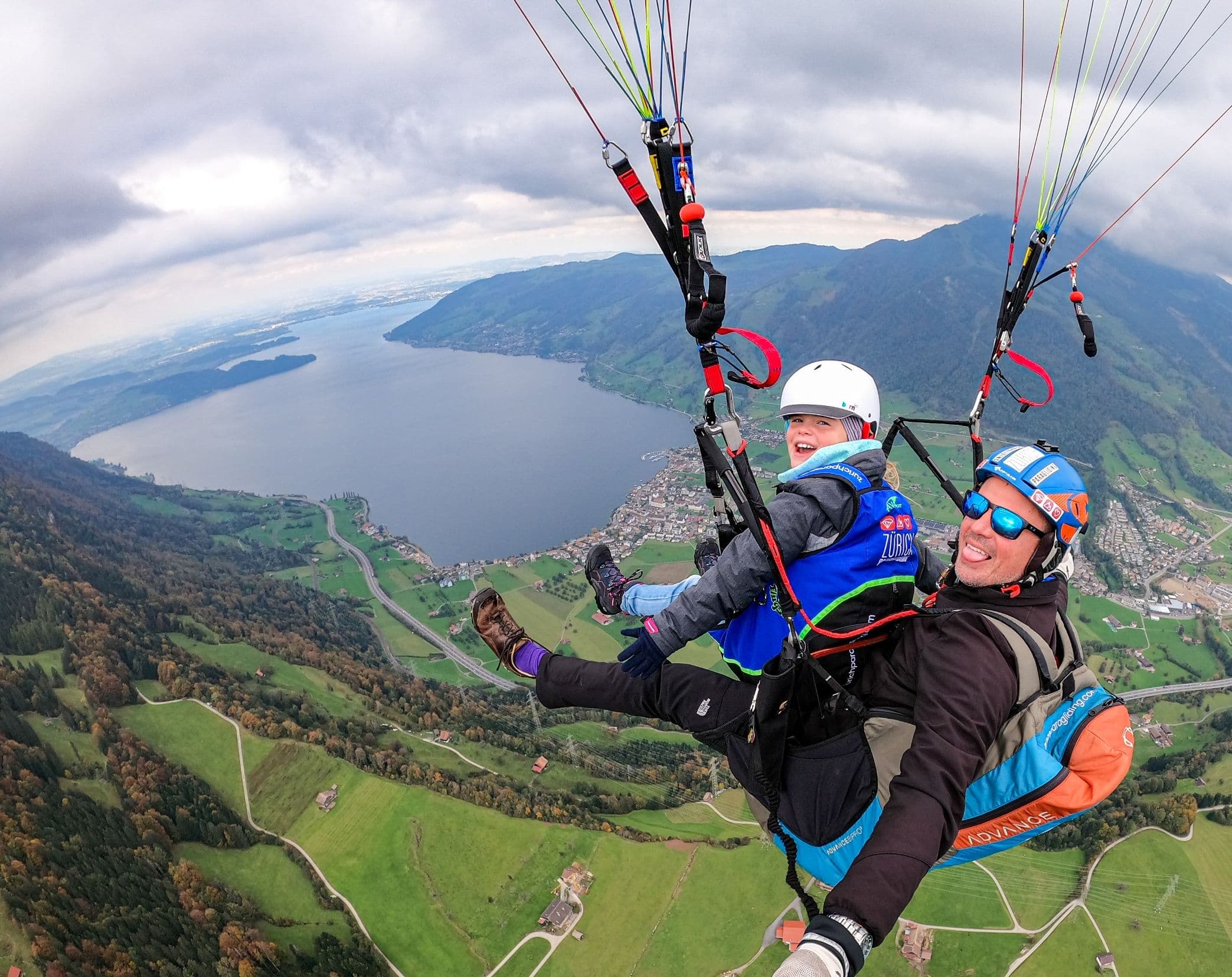 Rigi paragliding tandem