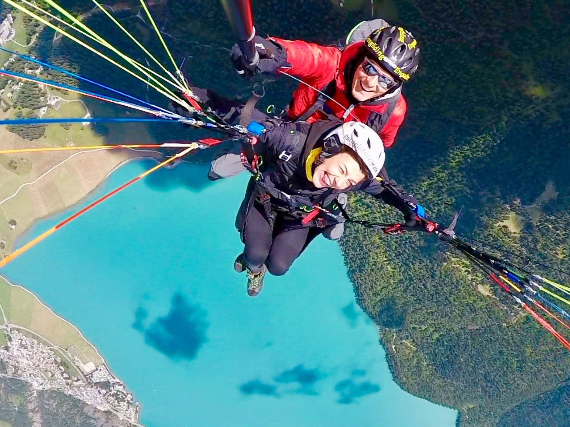 Engadin paragliding with great extras