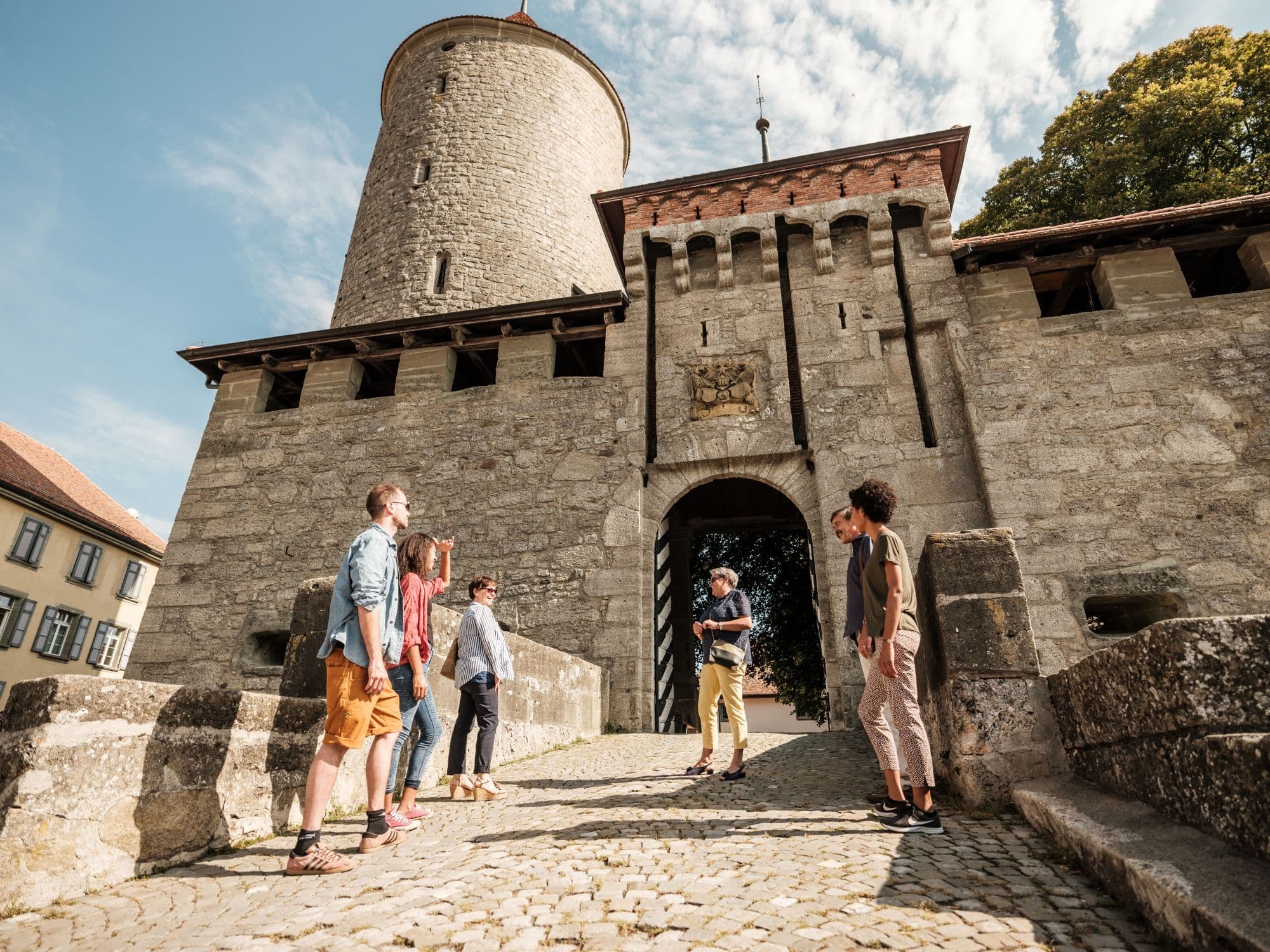Romont private city tour