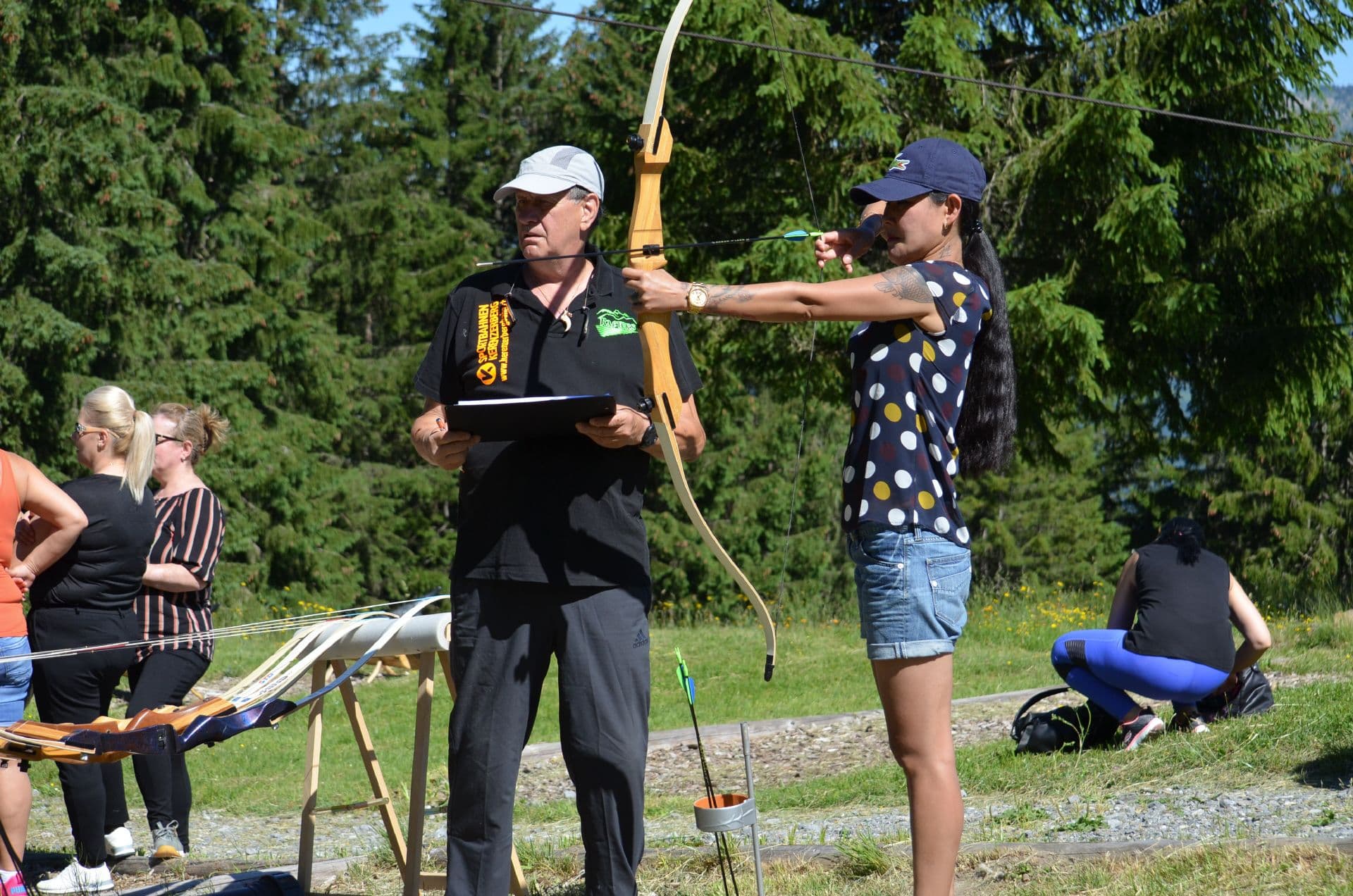 Shooting competition for groups
