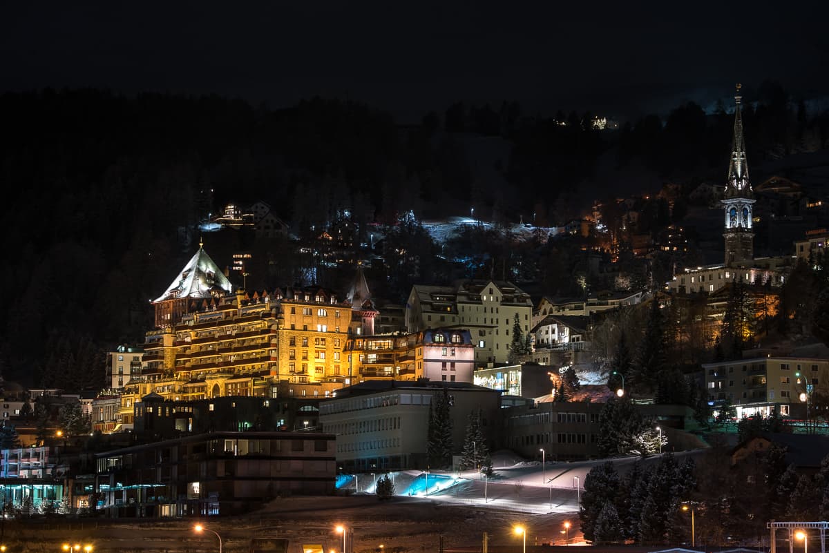 St. Moritz Corviglia Skiing