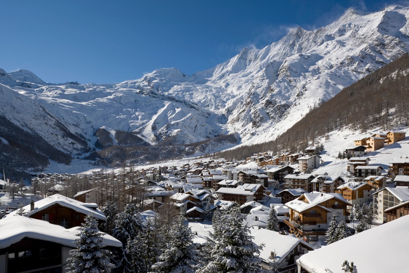 Saas-Fee / Saastal - First ski experience