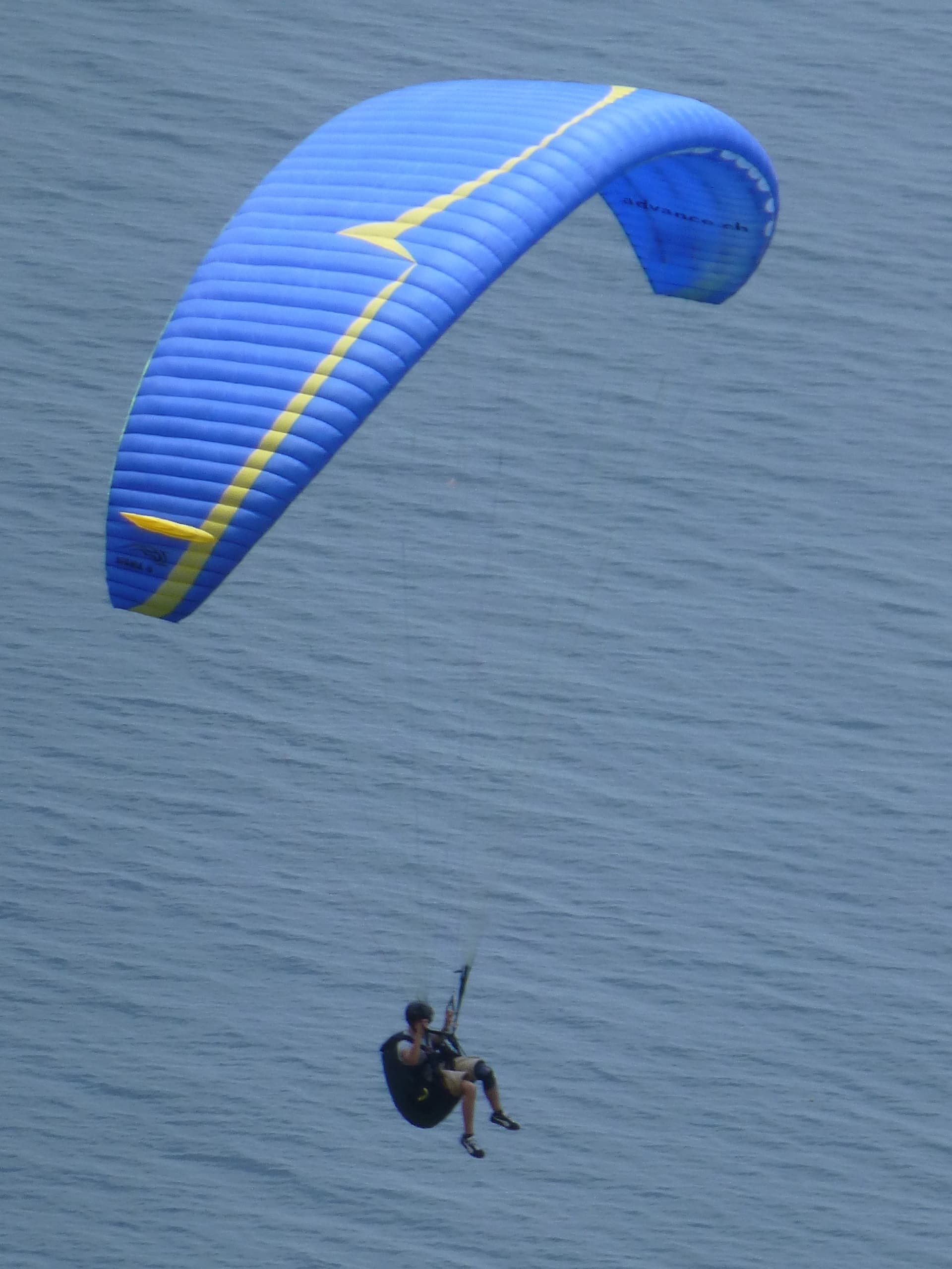 Paragliding over Interlaken