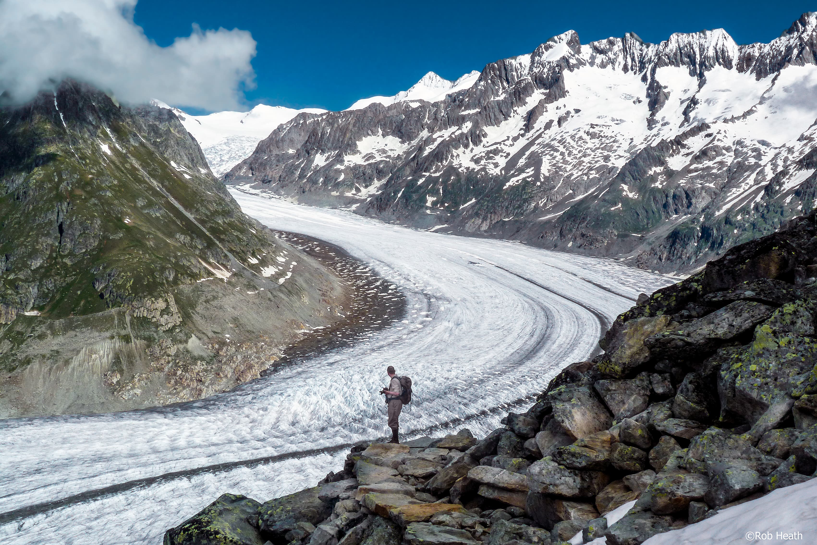 Aletsch Glacier Hike